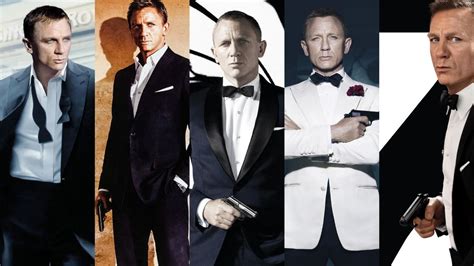 james bond daniel craig order.